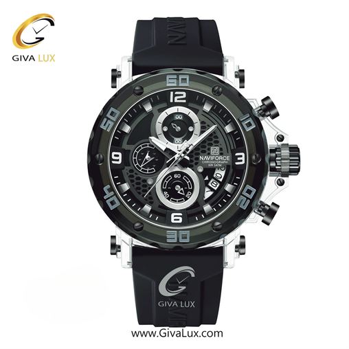 ساعت مچی اورجینال مردانه ناوی فورس|Naviforce|نوی فورس|نیوی فورس سه موتوره کرنوگراف شفاف-مشکی | مشکی| مشکی-نقره ای| کد رفرنس NF7123 S/W/B 36_NF7123 SWB.jpg